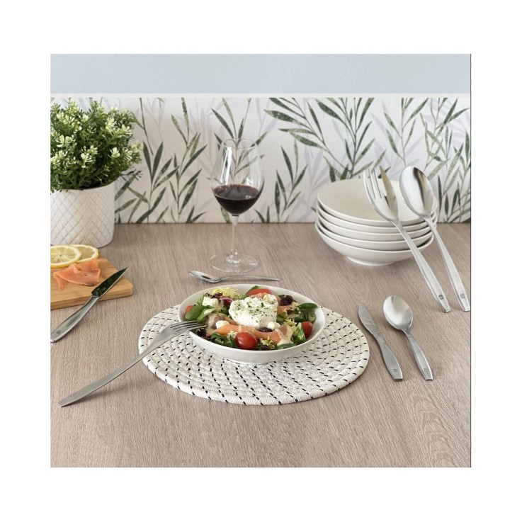 Set 6 couteaux steak en inox - Figure