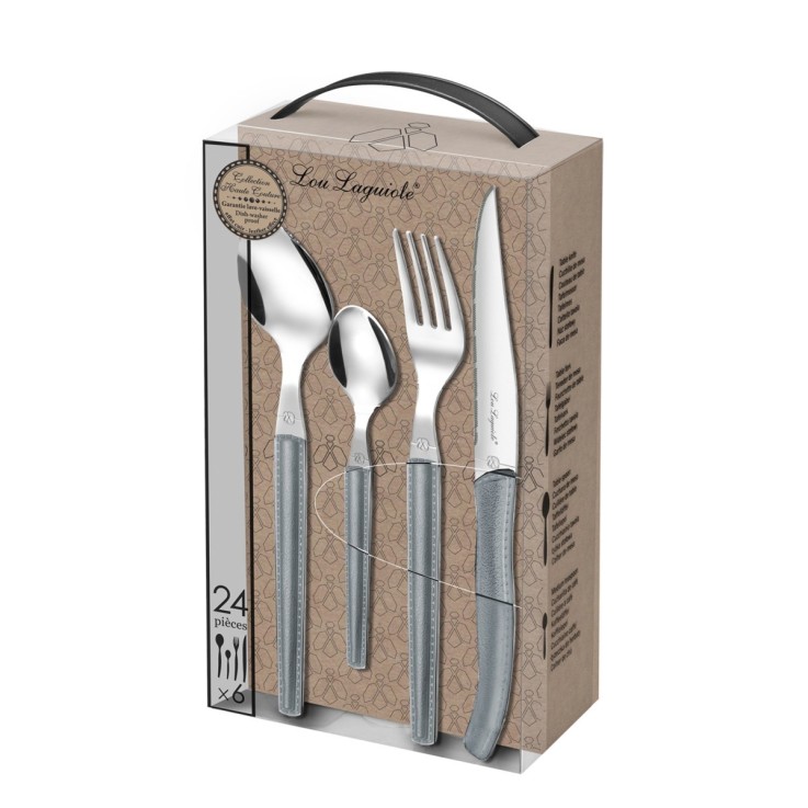 Coffret 24 pièces en Acier Inoxydable - Sky