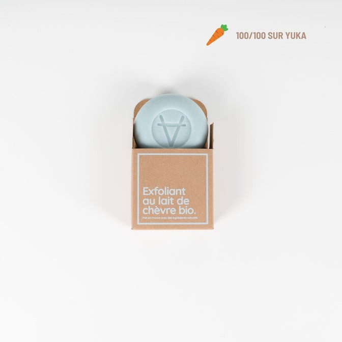 Exfoliant solide au lait de chèvre Corps et Visage Bio