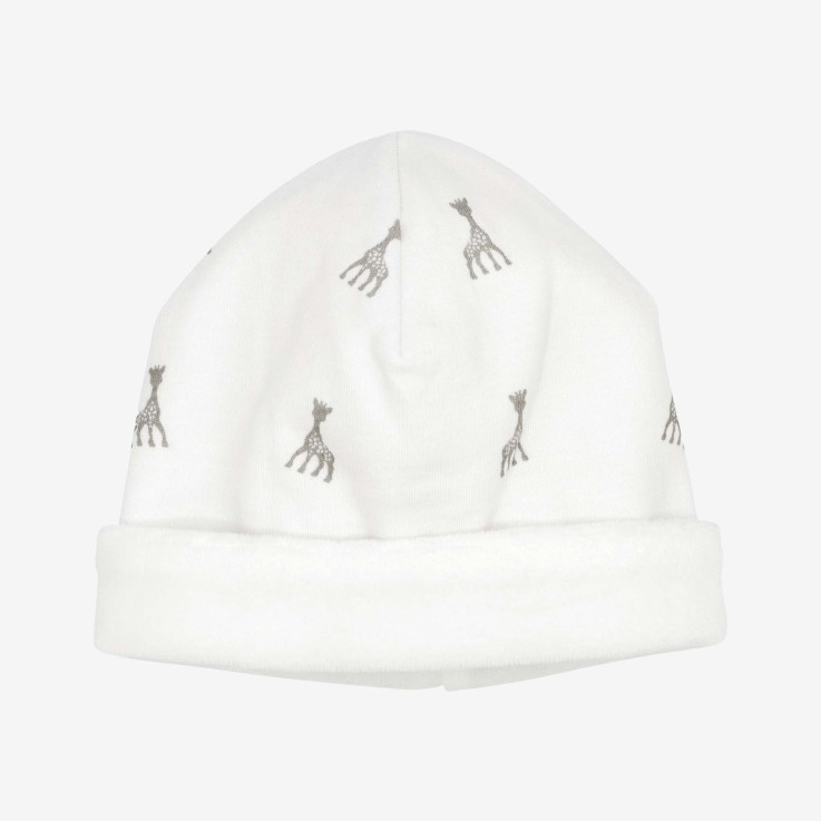 Bonnet de naissance - Sophie La Girafe® Velours