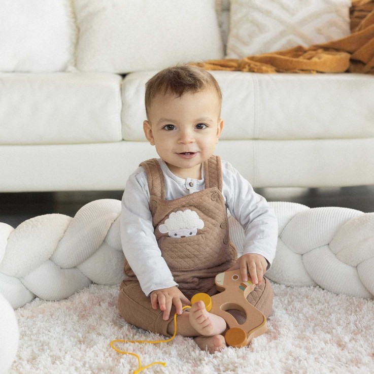 Jouet en bois bébé à tirer Bois