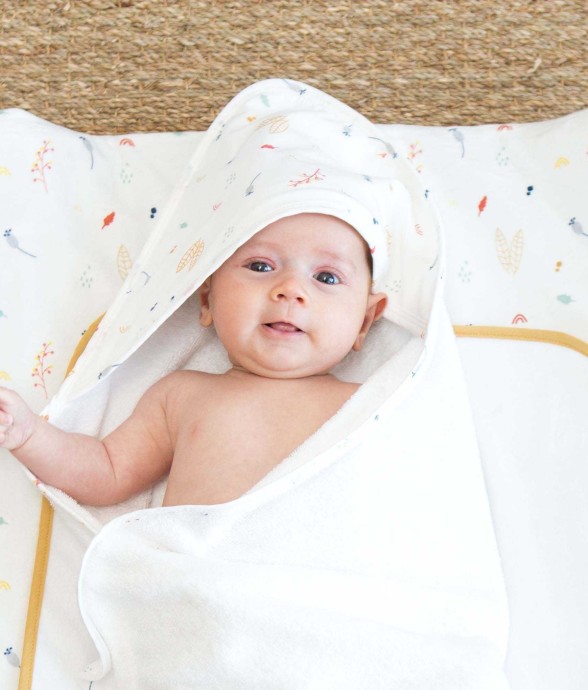 Cape de bain OEKO-TEX® Coton