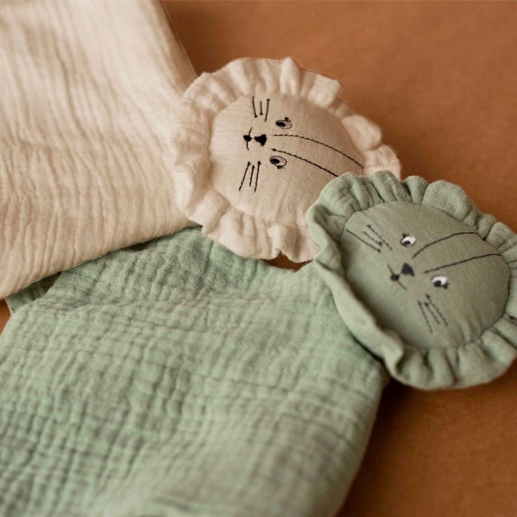 Doudou en mousseline de coton Gaze de coton