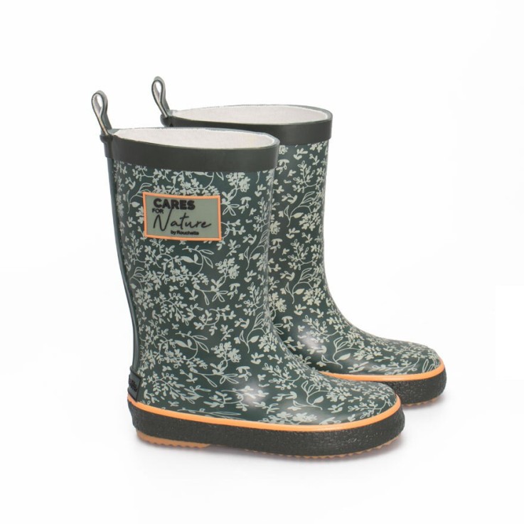 Botte CARES FOR NATURE KIDS en caoutchouc naturel
