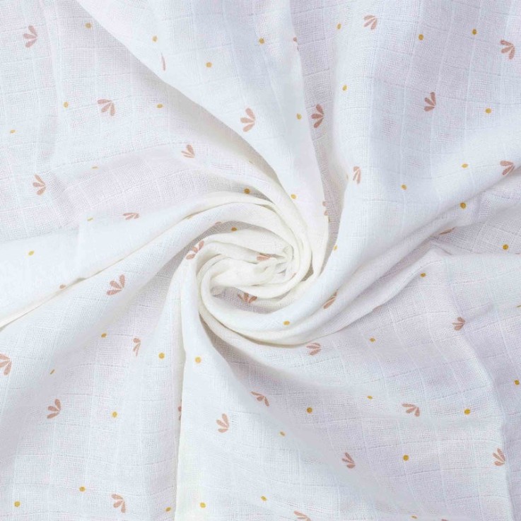 Lot de 3 langes 70x70 Gaze de coton