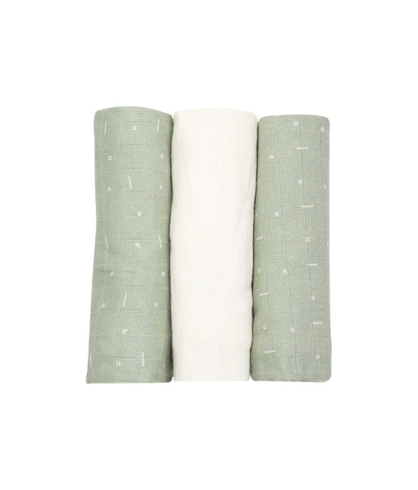 Lot de 3 langes motifs...