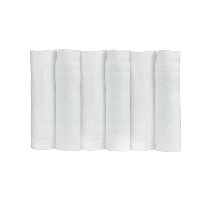 Lot de 6 langes Coton