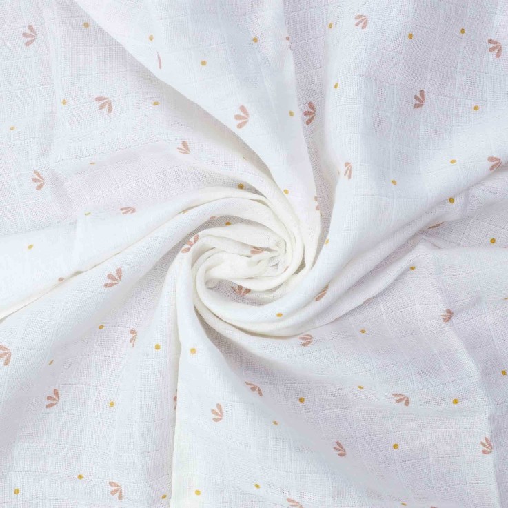 3 langes doux pour bébé Gaze de coton