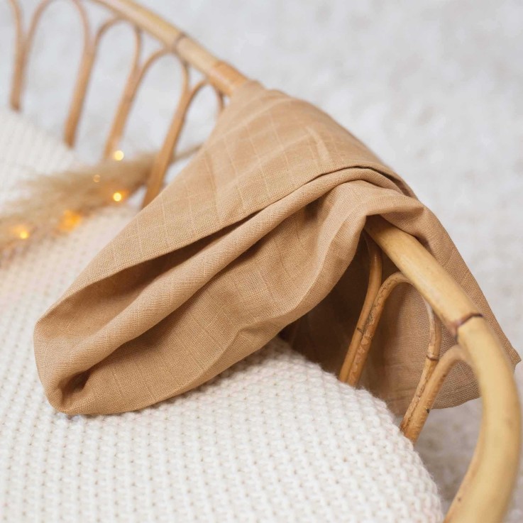 3 langes doux pour bébé Gaze de coton