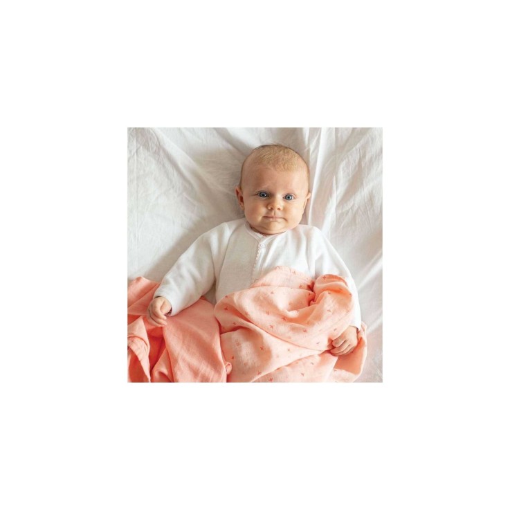 Lot de 2 langes Coton