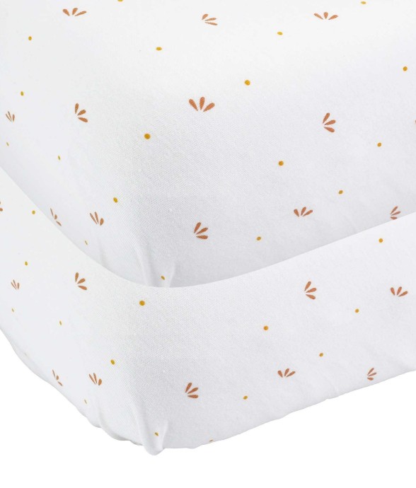 Lot de 2 draps housse...