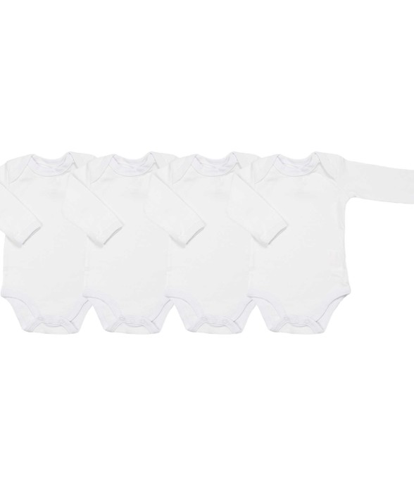 Lot de bodies coton manches...
