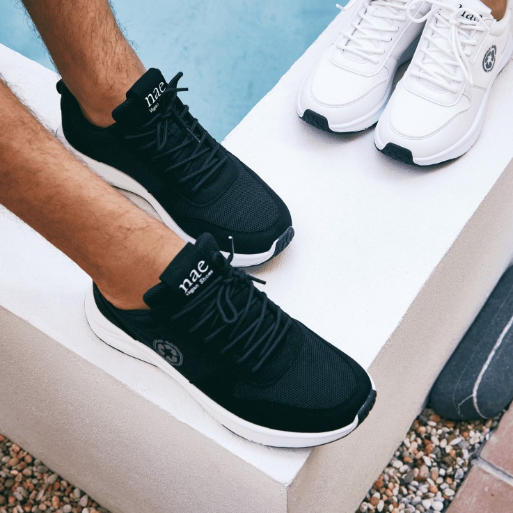 Jor Black chaussures de course véganes
