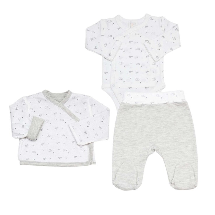 kit naissance 3 pièces Coton