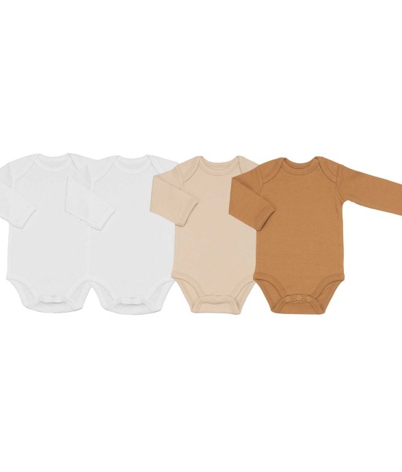 Lot de bodies pour bébé Coton