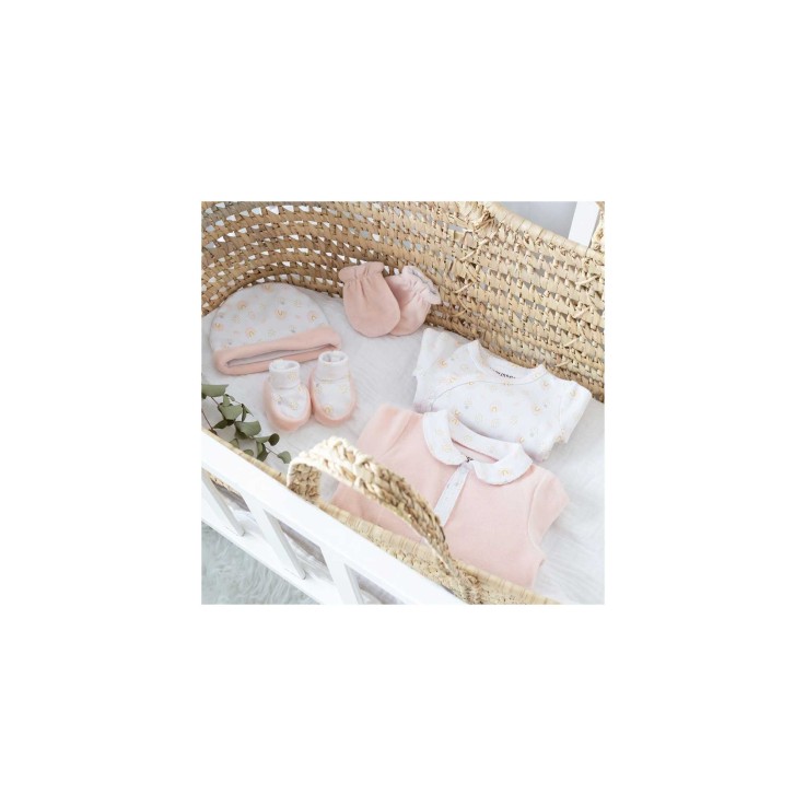 Kit naissance fille OEKO-TEX® STANDARD 100 Velours
