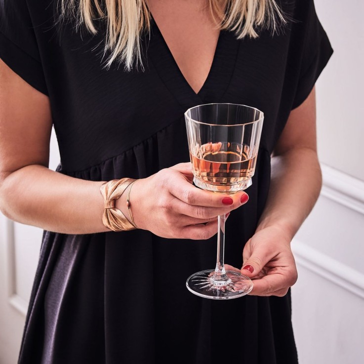 Lot de 4 verres à pied 25 cl