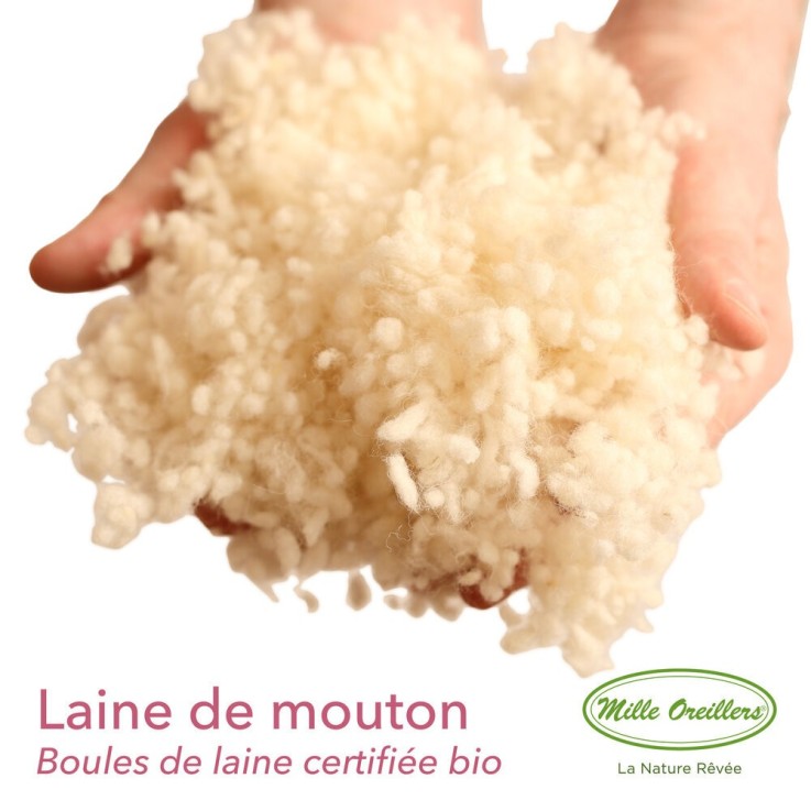 Coussin d'allaitement et maternité en Laine vierge