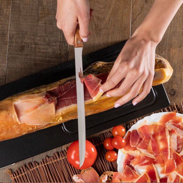 ARCOS Couteau à Jambon Acier Inoxydable NITRUM 250 mm