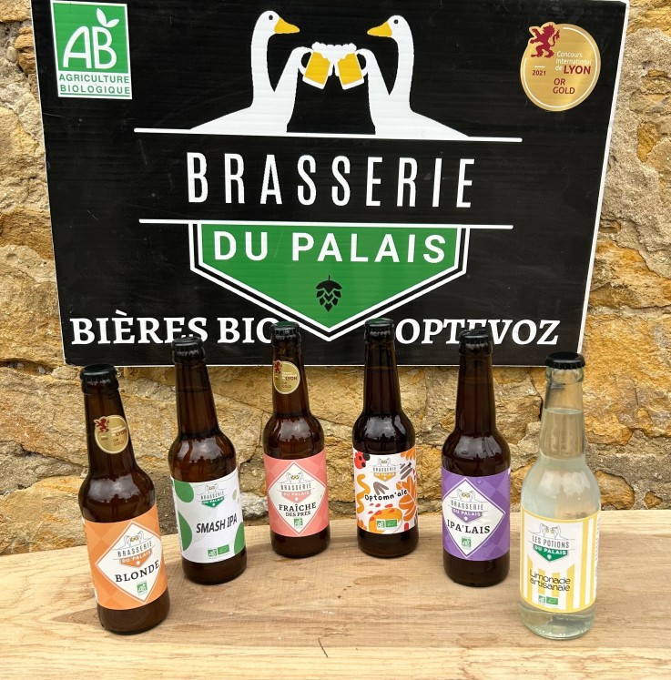 Coffret découverte 5 bières artisanales Bio et 1 limonade - 6 x 33 cl
