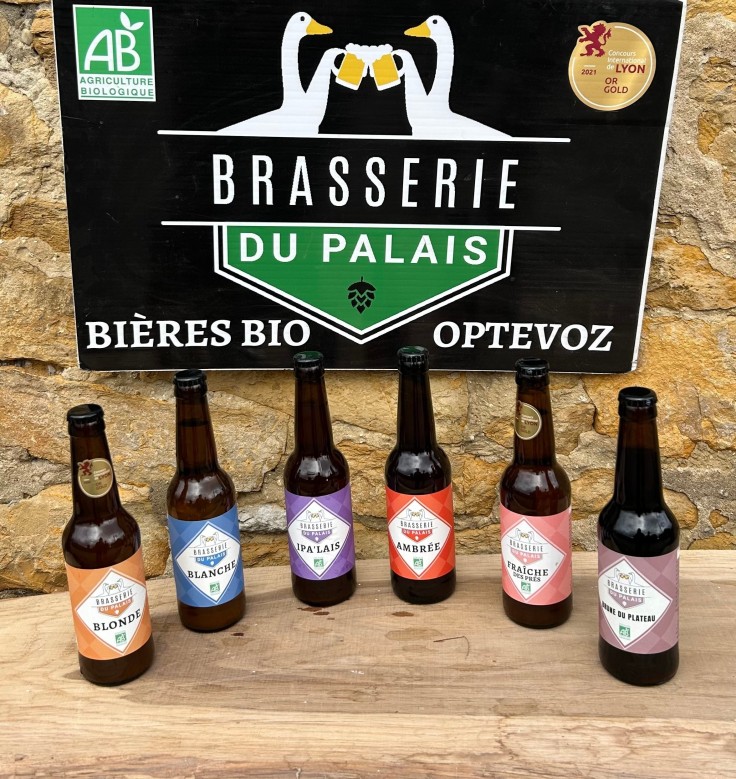 Coffret découverte de 6 bières artisanales Bio - 6 x 33 cl