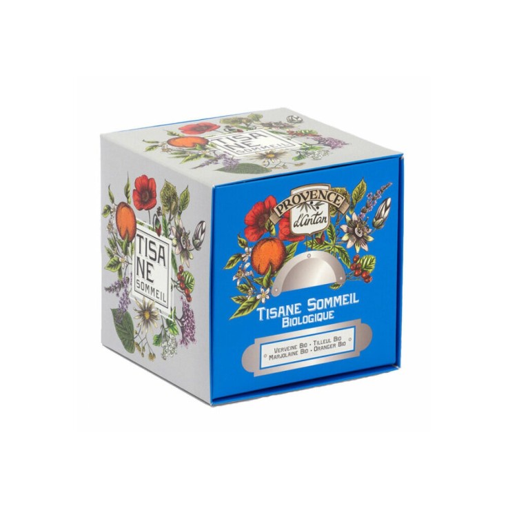 Tisane Cube Sommeil bio - Recharge carton 24 infusettes