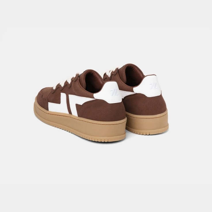 Baskets Bêta B3 Chocolat en Fibres Recyclées