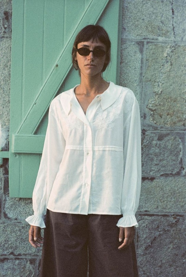 Chemise Anouk Blanc en Viscose