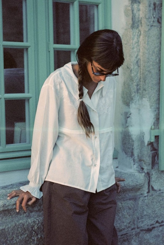 Chemise Anouk Blanc en Viscose