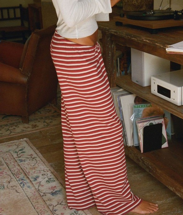 Pantalon Eva Rayures en...