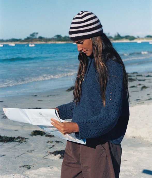 Pull Lara Bleu en Laine...