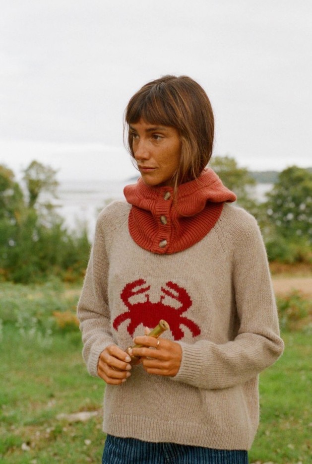 Pull Maiwenn Crabe Fibres Recyclées