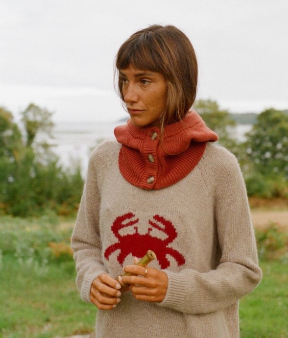 Pull Maiwenn Crabe Fibres...