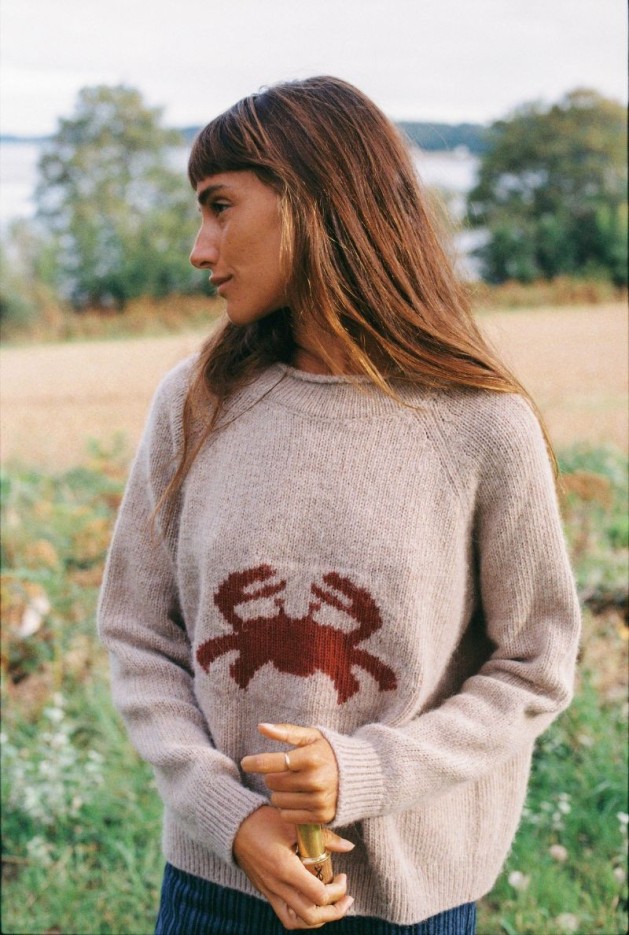Pull Maiwenn Crabe Fibres Recyclées