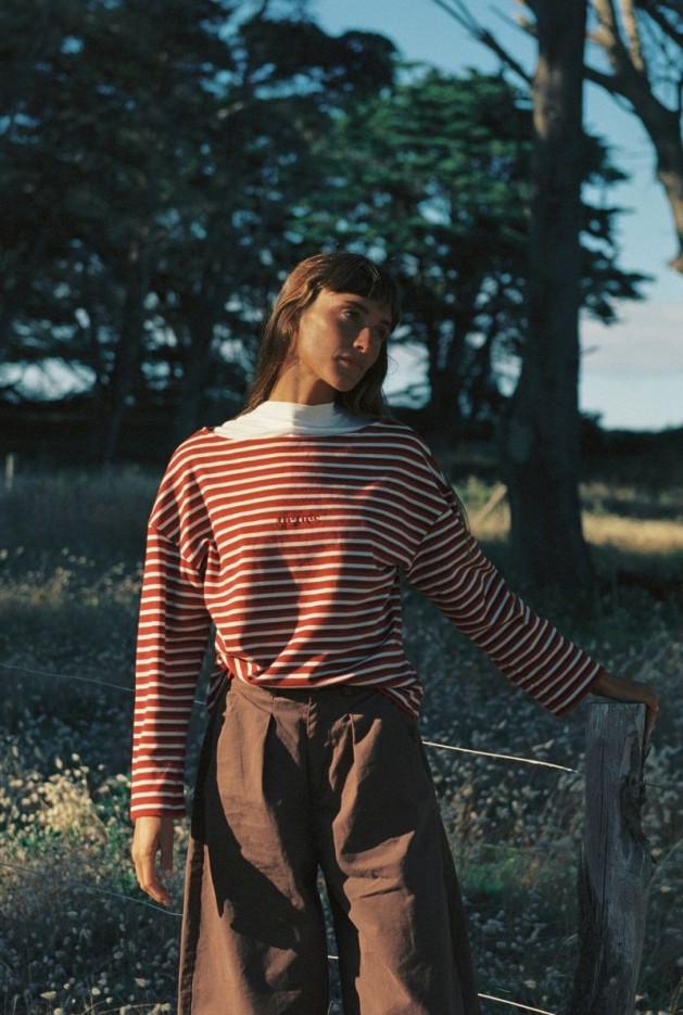 Tshirt Eva Rayures en Coton Bio