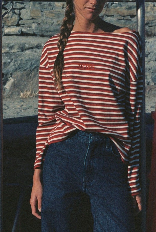 Tshirt Eva Rayures en Coton Bio