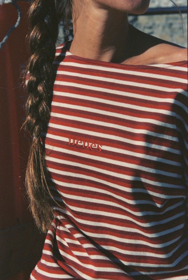Tshirt Eva Rayures en Coton Bio