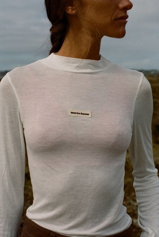 Top Morane Blanc en Viscose