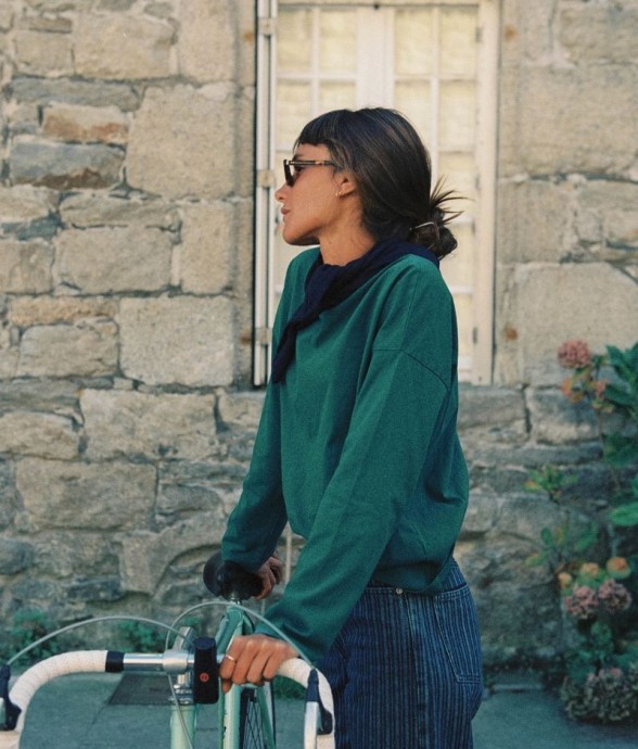 Tshirt Maelle Vert en Coton...