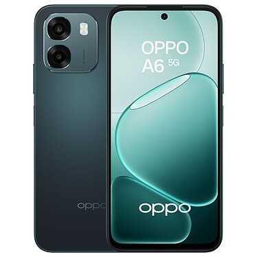 OPPO A6 5G - 256 Go - Noir saphir