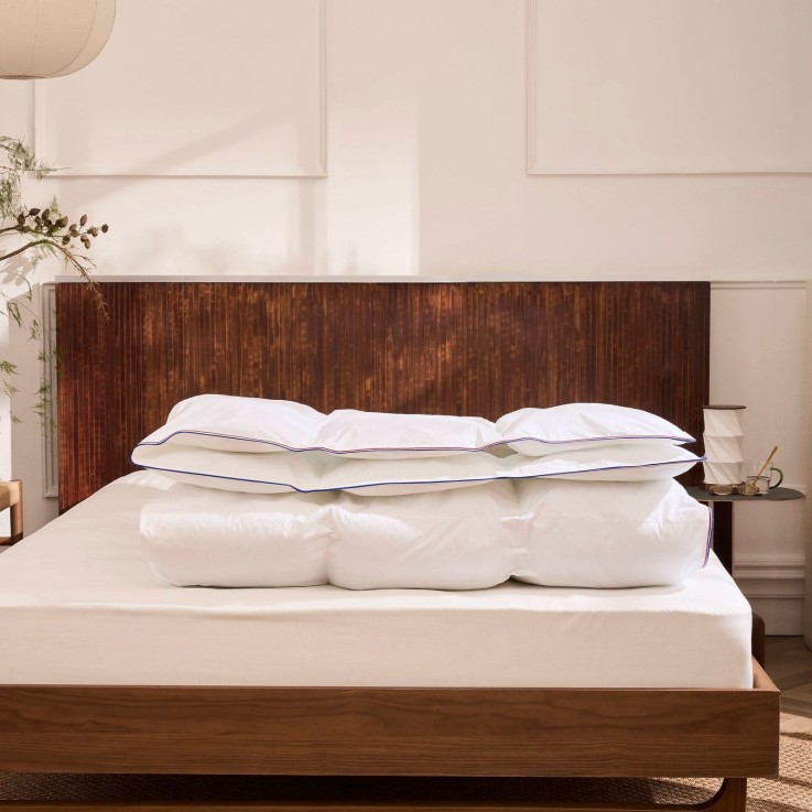 Couette tempérée sensation duvet, 300 g/m² Chamonix – Toutes saisons