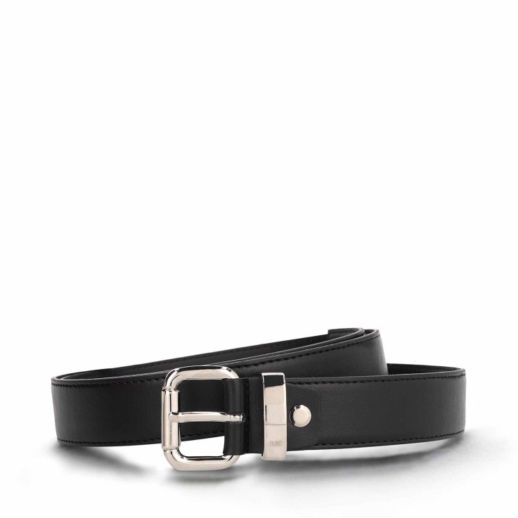 Malda Black Ceinture femme Apple Leather