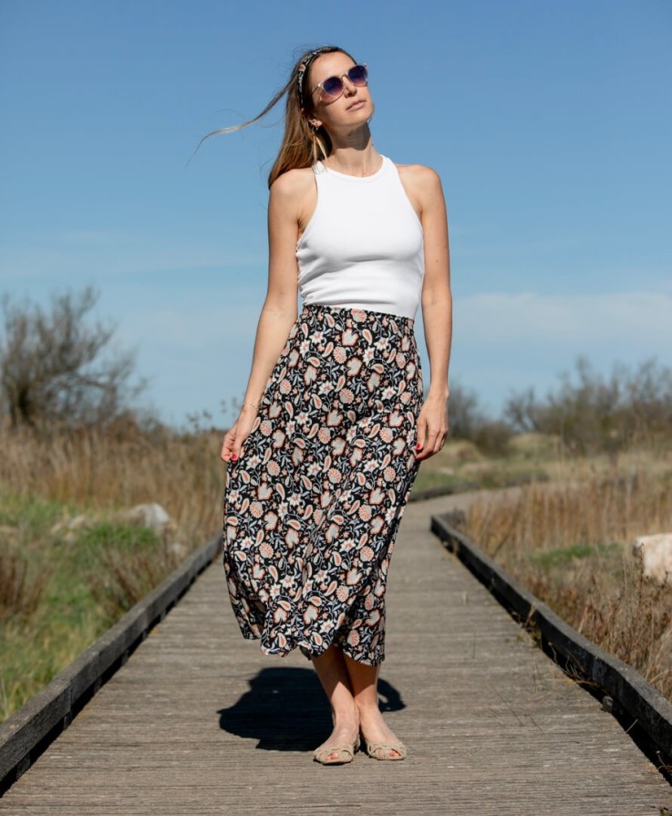 Jupe Indy Viscose Ecovero
