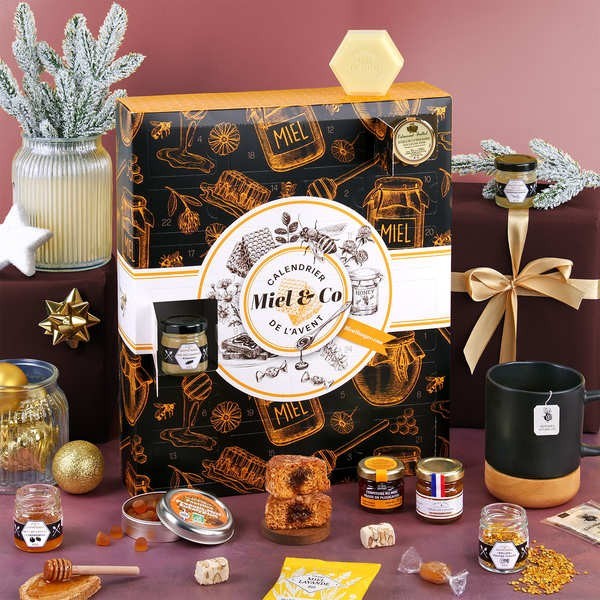 Calendrier de l'Avent Miel & Co - Le calendrier gourmand