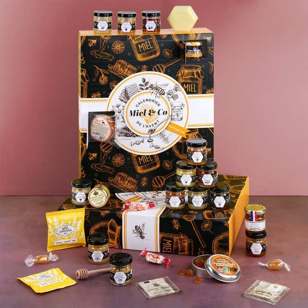 Calendrier de l'Avent Miel & Co - Le calendrier gourmand