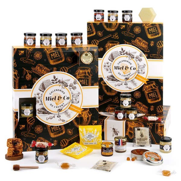 Calendrier de l'Avent Miel & Co - Le calendrier gourmand