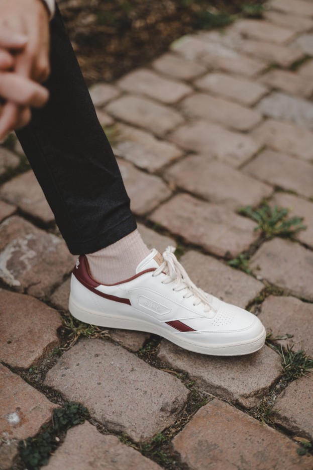 Baskets basses vegan Modelo '89 Garnet