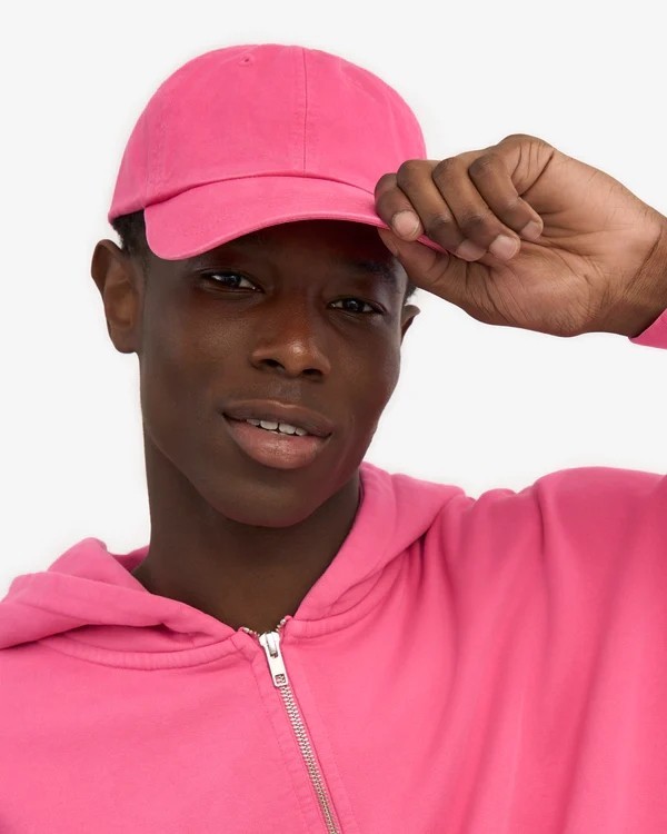 Casquette Bubblegum Pink en Coton Bio