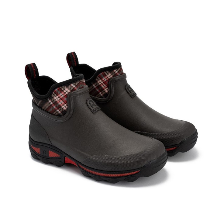 Bottillon CLEAN PLAID en caoutchouc naturel