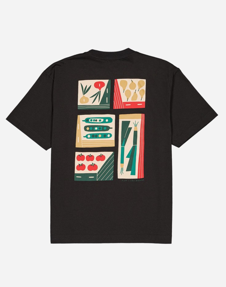 Tee-shirt graphique Harvest carbone Cait McNiff